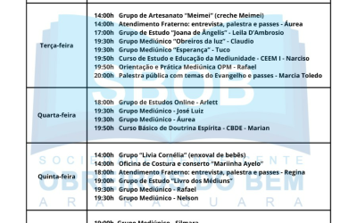 Comemoração dos 80 anos da Sociedade Beneficente Obreiros do Bem – SBOB – 01/2024