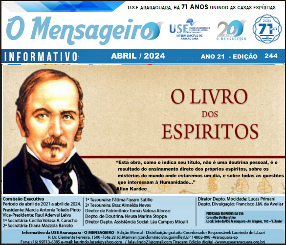 O MENSAGEIRO – 04/2024