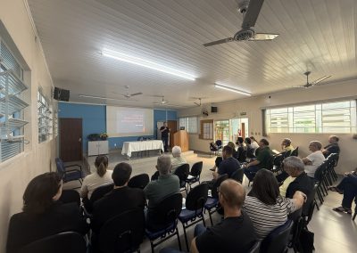 Edmir Garcia, Vista geral do salão da U.E. Paschoal Grossi