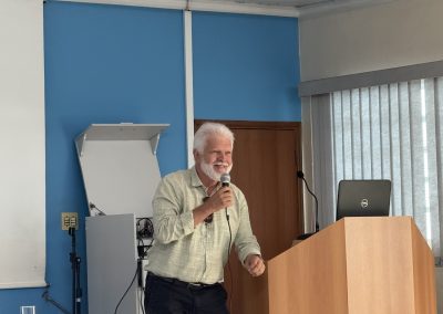 Raul Leiva - Presidente da USE intermunicipal de Araraquara abrindo o evento
