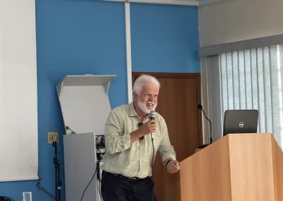 Raul Leiva - Presidente da USE intermunicipal de Araraquara abrindo o evento